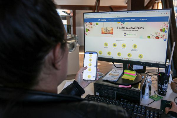 Foto Novo site da Prefeitura de Canela está no ar