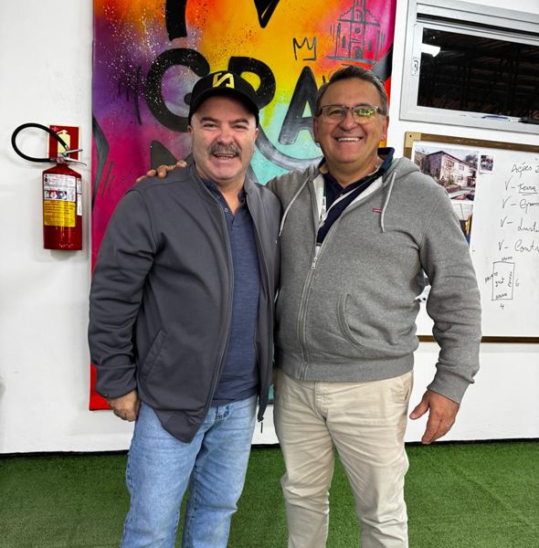 Foto Paulinho Mixaria e secretário André