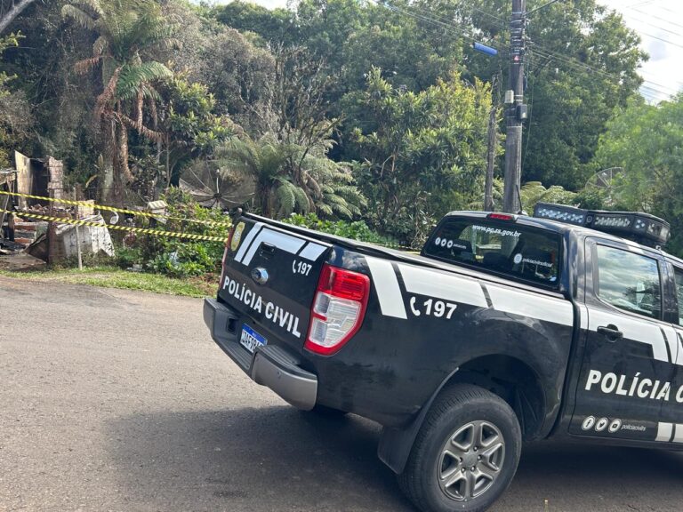 Foto Polícia Civil age com rapidez e prende em flagrante suspeito de ter colocado fogo em residência de idoso encontrado carbonizado em Gramado