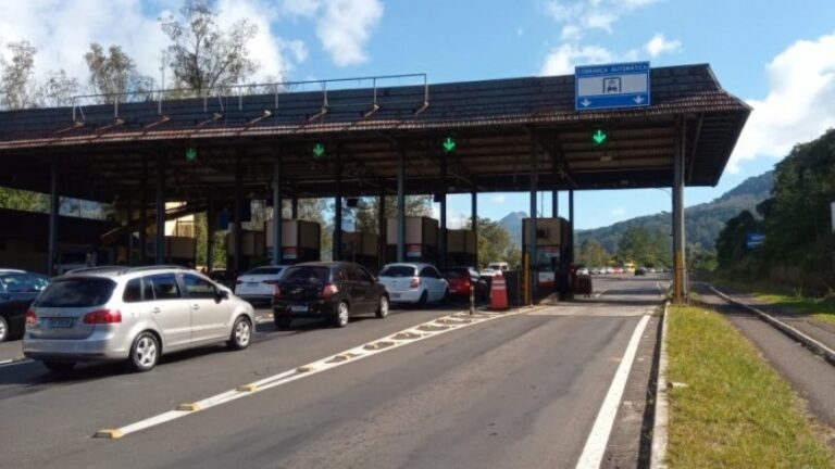 Foto pedágio Tres Coroas