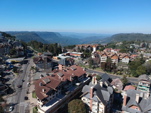 Foto Gramado aerea com drone