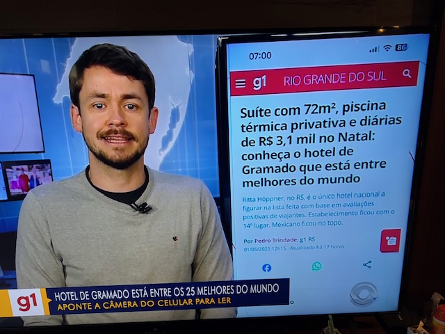 Foto Hotel Rita Hoppner destaque no G1