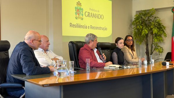 Foto Prefeitura de Gramado apresenta ações e presta contas após um ano do evento climático