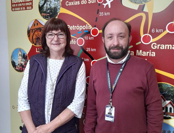 Foto Secretaria de Turismo e Cultura de Nova Petrópolis e Associação Rota Romântica fortalecem parcerias