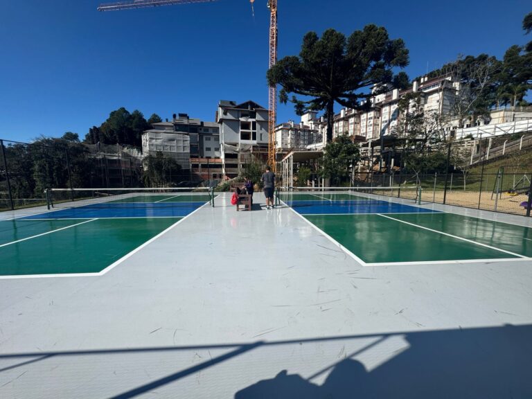 Quadras do Pickleball Center em Gramado (RS)