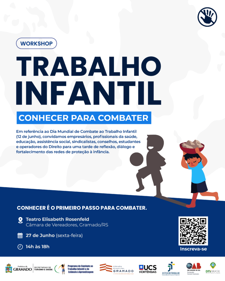 Workshop trabalho infantil