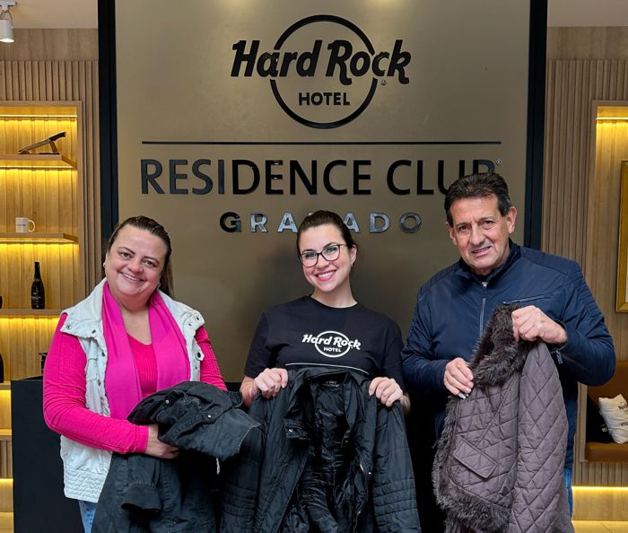 Foto MUndo Planalto campanha do agasalho