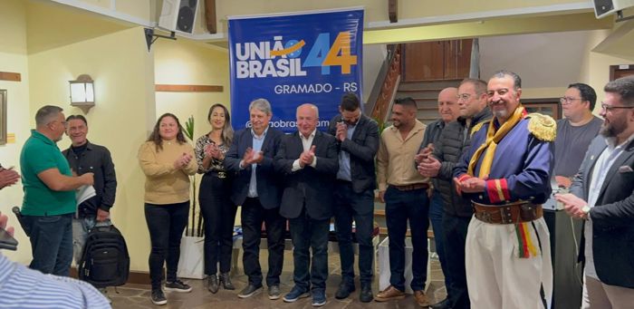 Foto União Brasil nas eleições em Gramado