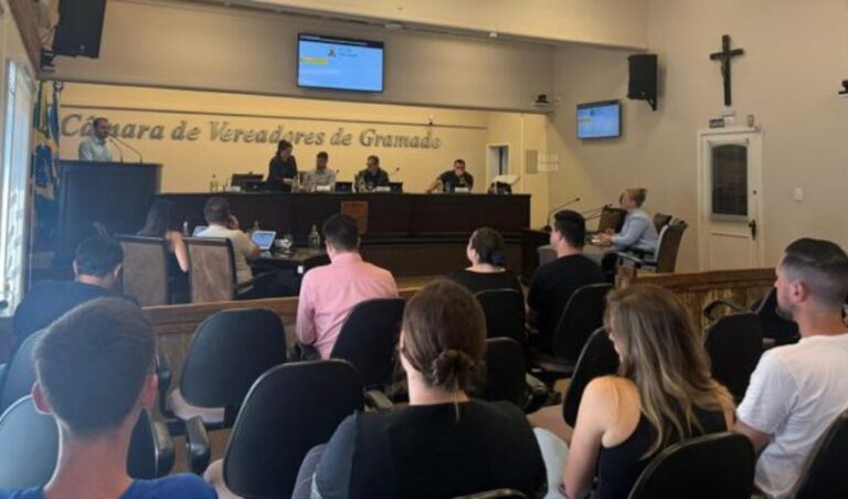 Foto vereadores de gramado