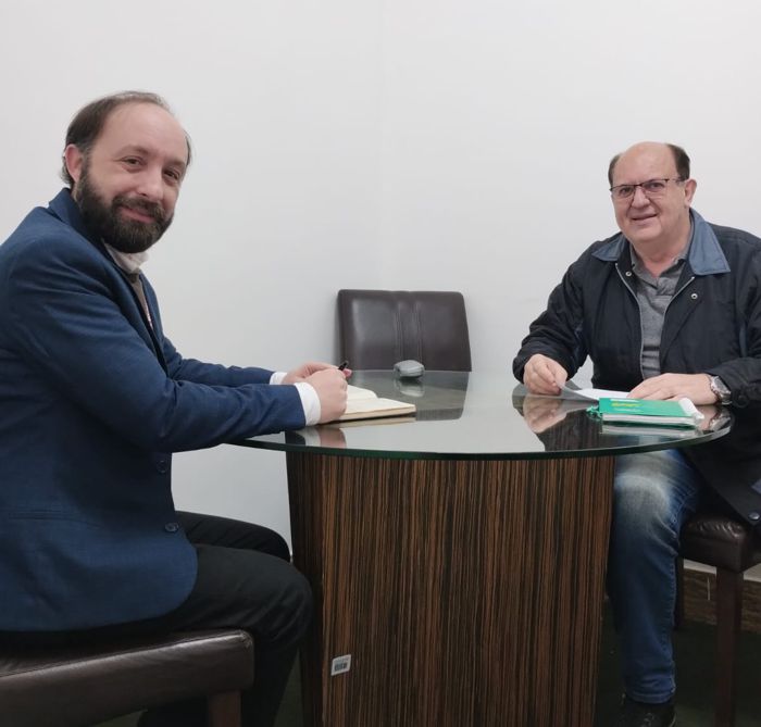 Foto secretario rodigo encontro de coros