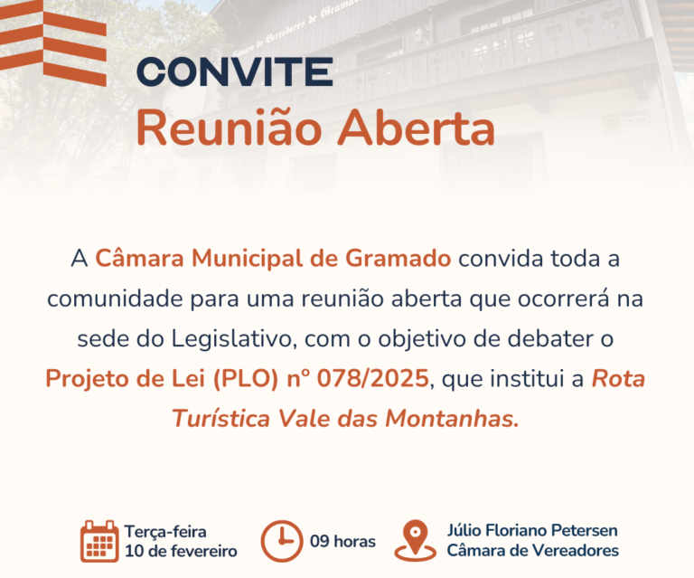 Foto Reunião Aberta