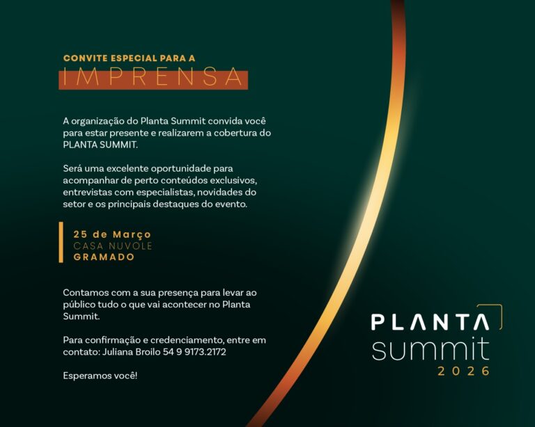 CONVITE IMPRENSA PLANTA SUMMIT 2026