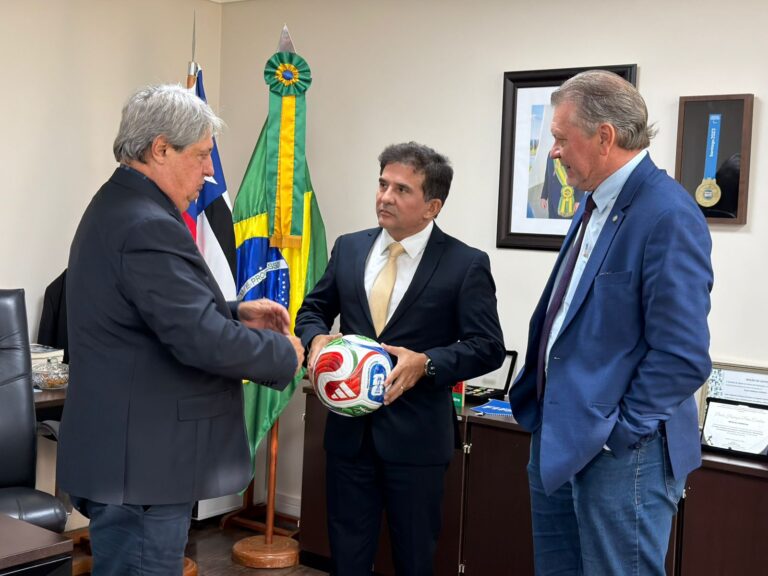 Brasília prefeito Nestor, ministro Paulo Henrique e Dep Afonso Hamm